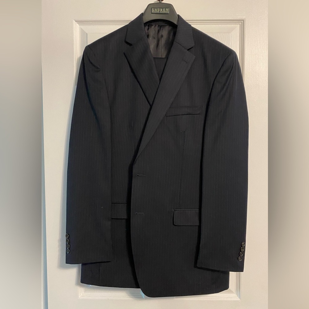 Ralph Lauren Black Modern Fit Suit